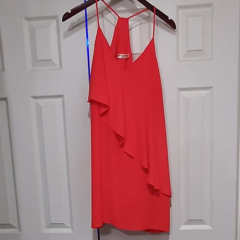 AMANDA UPRICHARD RIVAGE RED MINI DRESS SIZE S - Picture 8 of 12